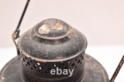 Antique Dietz Railroad Lantern Vintage Bell Bottom W Globe