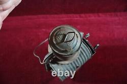 Antique Dietz Railroad Wagon Lantern Little Wizard Red Lens N. Y. Original