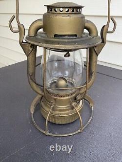 Antique Dietz Vesta New York Railroad Lamp Y. S. &T. CO 1940s