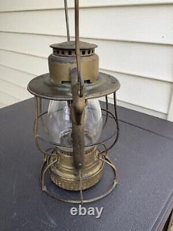 Antique Dietz Vesta New York Railroad Lamp Y. S. &T. CO 1940s