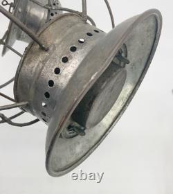 Antique Dietz no. 6 Bell bottom Railroad lantern w New York central cast globe