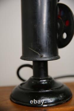 Antique Dr Thomson Lantern for Railroad Marine Service Color Blind Detector RARE