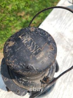 Antique Dressel 4 Way Railroad Lantern. Arlington, NJ. Kerosene. Missing Glass