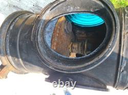 Antique Dressel 4 Way Railroad Lantern. Arlington, NJ. Kerosene. Missing Glass