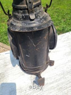 Antique Dressel 4 Way Railroad Lantern. Arlington, NJ. Kerosene. Missing Glass