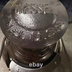 Antique Dressel 4 Way Railroad Lantern Electric Lamp Conversion vintage mid-20th