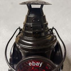 Antique Dressel 4 Way Railroad Lantern Electric Lamp Conversion vintage mid-20th