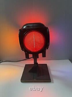 Antique Dressel 4 Way Signal Lantern Railroad Train Switch Light Lamp