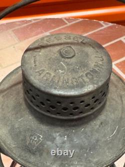 Antique Dressel Arlington, Blue Globe Railroad Lantern 2157081, Free QuikShip