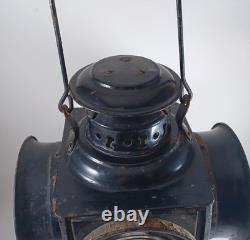 Antique Dressel Arlington NJ Railroad Crossing Gate Lamp, Electrified
