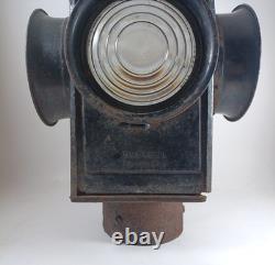 Antique Dressel Arlington NJ Railroad Crossing Gate Lamp, Electrified