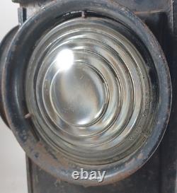 Antique Dressel Arlington NJ Railroad Crossing Gate Lamp, Electrified