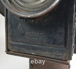 Antique Dressel Arlington NJ Railroad Crossing Gate Lamp, Electrified