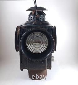 Antique Dressel Arlington NJ Railroad Crossing Gate Lamp, Electrified