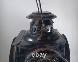 Antique Dressel Arlington NJ Railroad Crossing Gate Lamp, Electrified