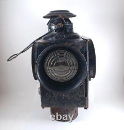 Antique Dressel Arlington NJ Railroad Crossing Gate Lamp, Electrified