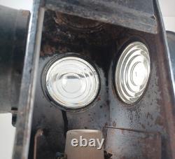Antique Dressel Arlington NJ Railroad Crossing Gate Lamp, Electrified