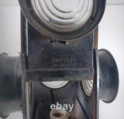 Antique Dressel Arlington NJ Railroad Crossing Gate Lamp, Electrified