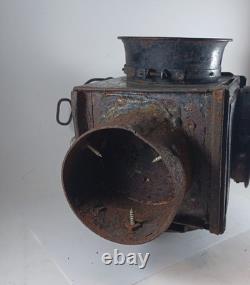 Antique Dressel Arlington NJ Railroad Crossing Gate Lamp, Electrified