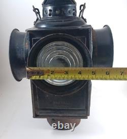 Antique Dressel Arlington NJ Railroad Crossing Gate Lamp, Electrified