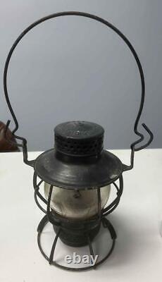 Antique Dressel Arlington NJ Railroad Lantern Clear Globe L&N Lamp Free Shipping