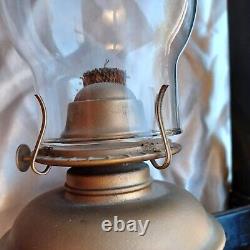 Antique Dressel Railroad Train Wall Sconce Lantern withPlume & Atwood Oil Lamp