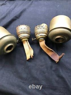 Antique Dressel Railroad Train Wall Sconce Lanterns Plume light lamp Lot 2