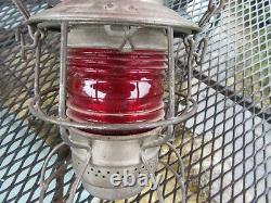 Antique Duluth Messaba Northern Railroad Adams & Westlake Co Lantern Nice Rare