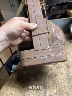Antique Early Rare Dietz Train Railroad RR Station Oil Lamp Lantern Parts USA