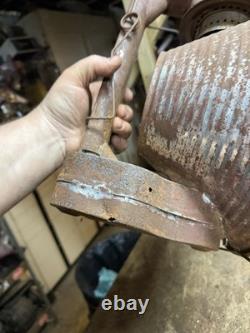Antique Early Rare Dietz Train Railroad RR Station Oil Lamp Lantern Parts USA