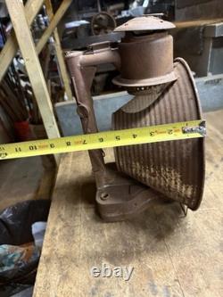 Antique Early Rare Dietz Train Railroad RR Station Oil Lamp Lantern Parts USA