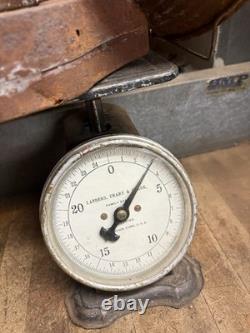 Antique Early Rare Dietz Train Railroad RR Station Oil Lamp Lantern Parts USA