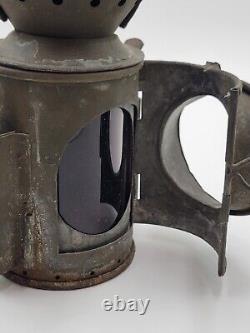 Antique Eastgate & Sons Birmingham Military Railroad Signal Lantern 1944 WWII