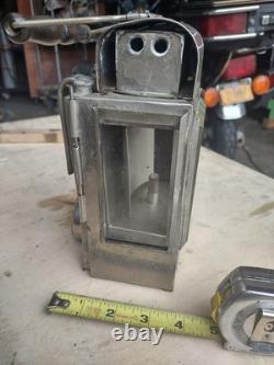 Antique German Carbide Lamp Lantern Railroad