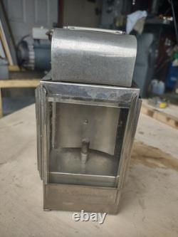 Antique German Carbide Lamp Lantern Railroad