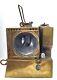 Antique Gillet & Forest Brass Railroad Lamp Double Burner Lantern