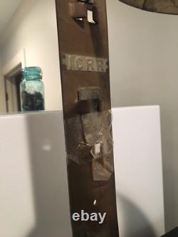 Antique/Glass/Brass Handlan Illinois Central Railroad Caboose Wall Lantern