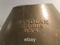 Antique/Glass/Brass Handlan Illinois Central Railroad Caboose Wall Lantern