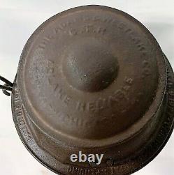 Antique Grand Trunk Railway Railroad Gtr Adlake Bell Bottom Lantern