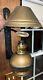 Antique HANDLAN ST. LOUIS RAILROAD CABOOSE WALL LAMP Lantern Large Center Draft