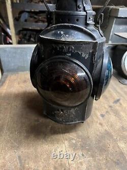 Antique HLP CNR Piper Montreal Canadian National Railroad RR Switch Oil Lantern