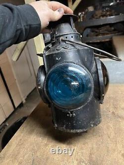 Antique HLP CNR Piper Montreal Canadian National Railroad RR Switch Oil Lantern