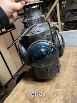 Antique HLP CNR Piper Montreal Canadian National Railroad RR Switch Oil Lantern