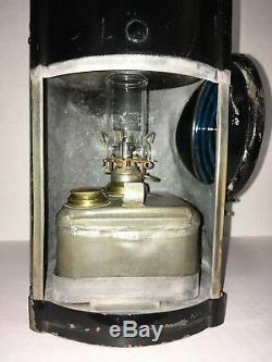 Antique Handlan Buck Union Pacific Railroad Signal Kerosene Lamp Lantern