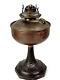 Antique Handlan Railroad Kerosene Table Lamp Brass Iron St. Louis MO Collectible