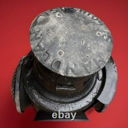 Antique Handlan St Louis 4 Way Railroad Switch Lantern Caboose Signal Lamp Vtg