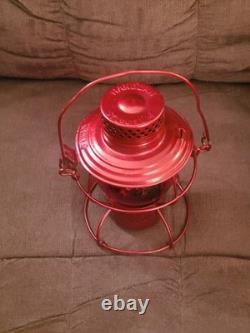 Antique Handlan St Louis NY NH & H Railroad RR Oil Kerosene Lamp Lantern
