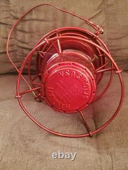 Antique Handlan St Louis NY NH & H Railroad RR Oil Kerosene Lamp Lantern
