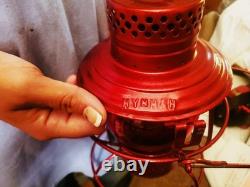 Antique Handlan St Louis NY NH & H Railroad RR Oil Kerosene Lamp Lantern
