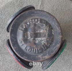 Antique Handlan St Louis USA 4 Way Railroad Switch Signal Lantern Light Lamp VTG